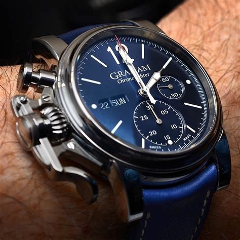 Graham Chronofighter Vintage Aviator Blue(クロノファイター